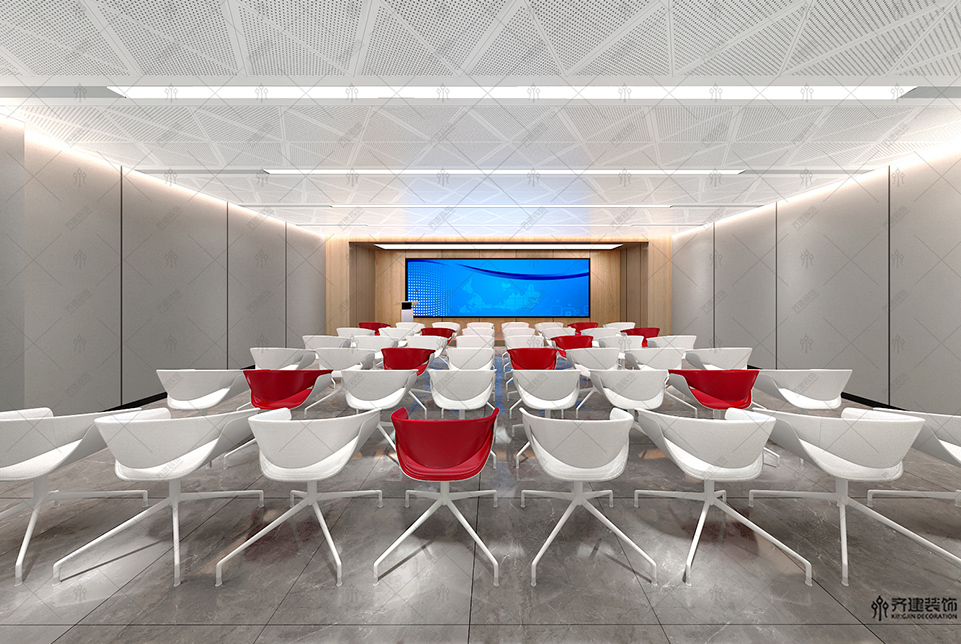 上海吉美瑞生辦公室裝修設(shè)計效果圖
