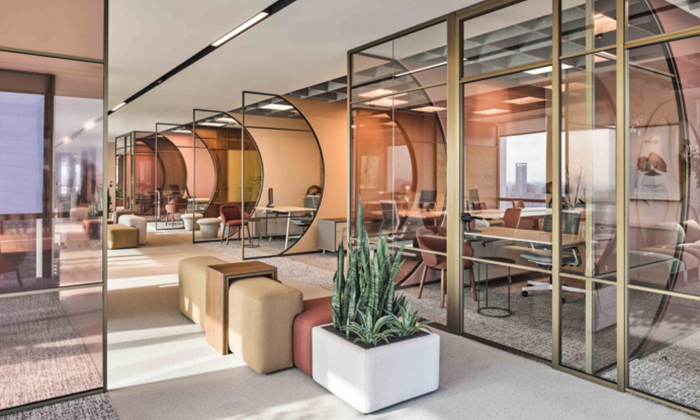 上海辦公室裝修公司來訪接待區(qū) 上海辦公室裝修公司來訪接待區(qū)