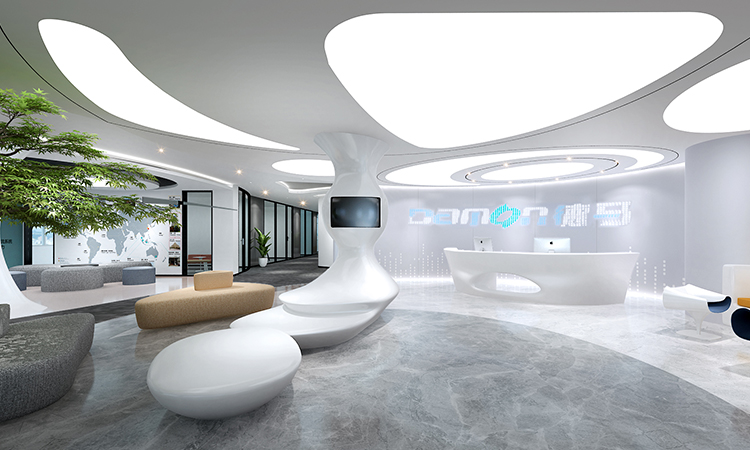 上海辦公室logo墻如何裝修設(shè)計？