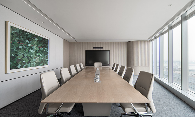 上海辦公室裝修公司會(huì)議室設(shè)計(jì)作品