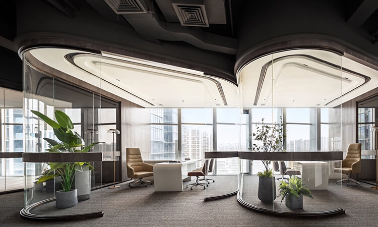 上?，F(xiàn)代輕奢辦公室設(shè)計風(fēng)格