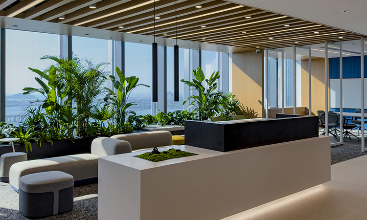 有效的上海辦公室入口前臺裝修設(shè)計