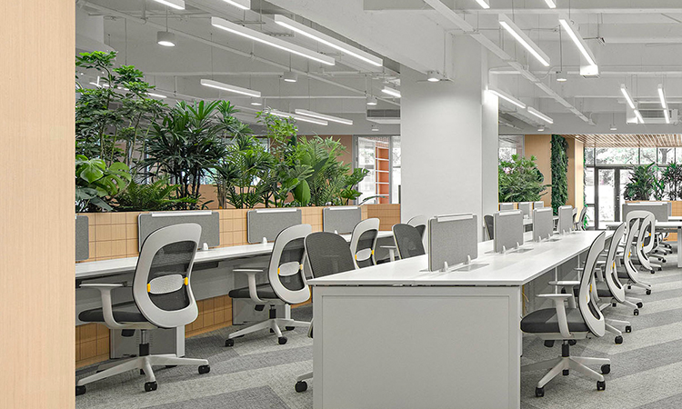 辦公室綠化景觀(guān)裝修設(shè)計(jì)的效果和好處