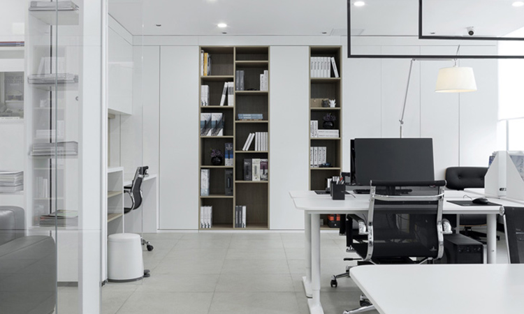 辦公室簡(jiǎn)約環(huán)保裝修效果