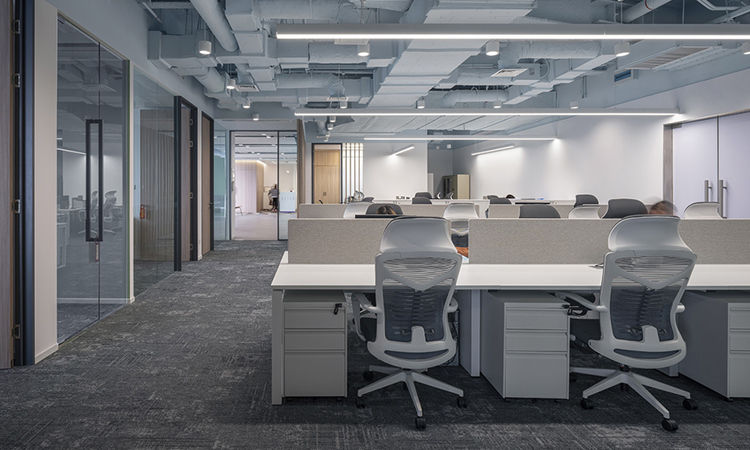 辦公室工位區(qū)裝修效果 辦公室工位區(qū)裝修效果