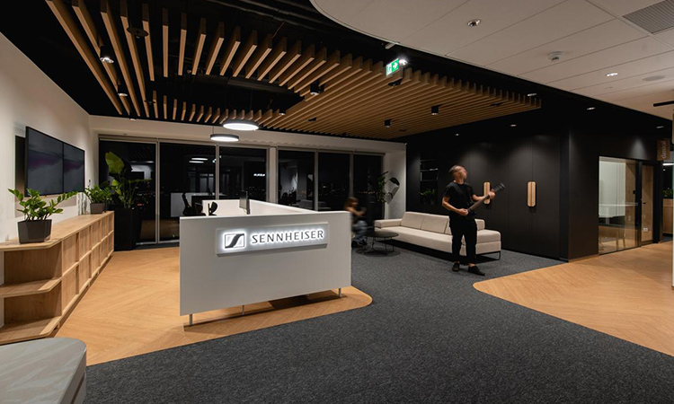 森海塞爾辦公室前臺(tái)