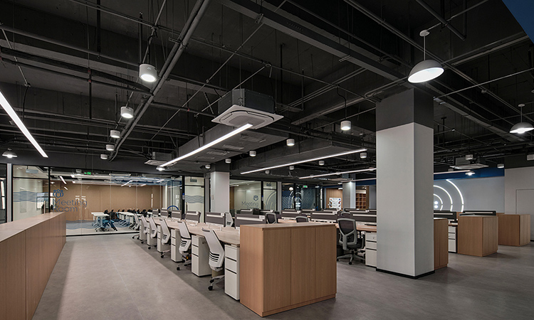 200平上海現(xiàn)代風(fēng)辦公室