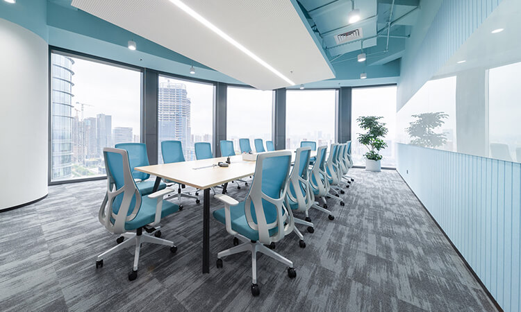 辦公室裝修施工現(xiàn)場(chǎng)后期