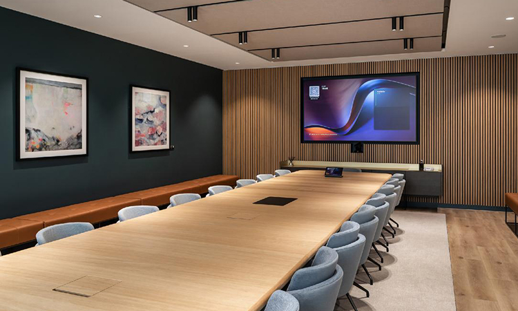 長(zhǎng)寧某金融企業(yè)辦公會(huì)議室竣工