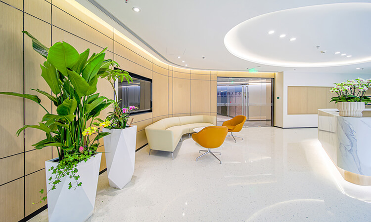辦公室裝修公司前廳