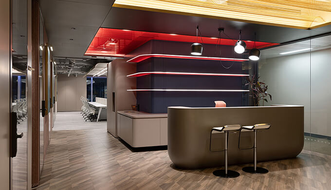 辦公室環(huán)保裝修完工